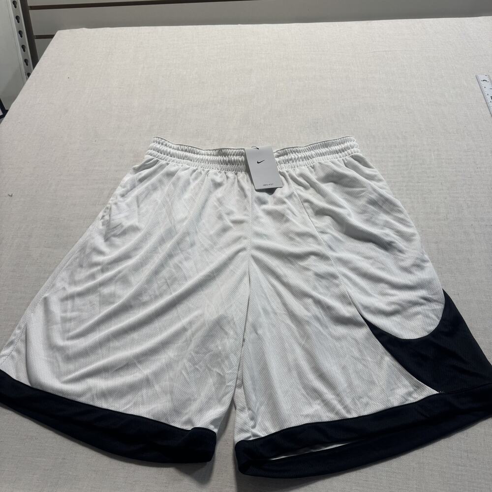 Nike‎ Dri-FIT Basketball Shorts Men's Sz XXL White Brand new